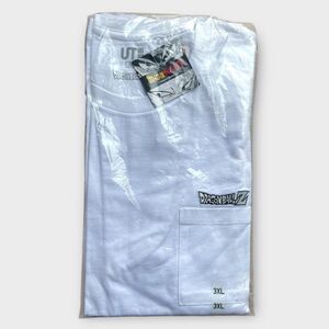 Uniqlo x Dragon Ball Z Tee 3XL (Asia) White Kosuke Kawamura Art Anime Cartoon